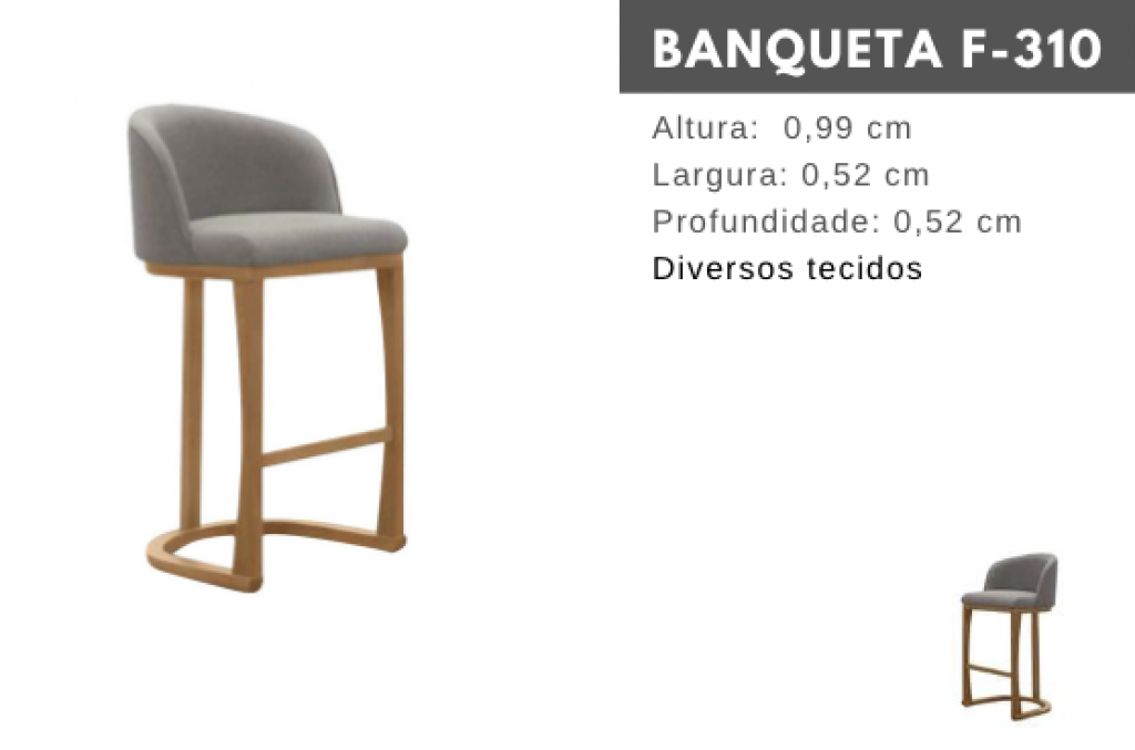 BANQUETA F-310