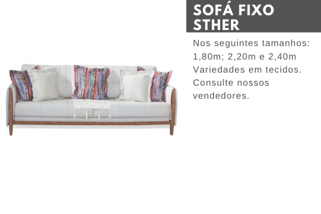 SOFÁ FIXO STHER